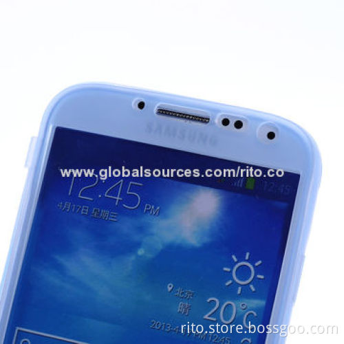 New TPU Protect Shell with Screen Cover for Samsung Galaxy S4, 9500